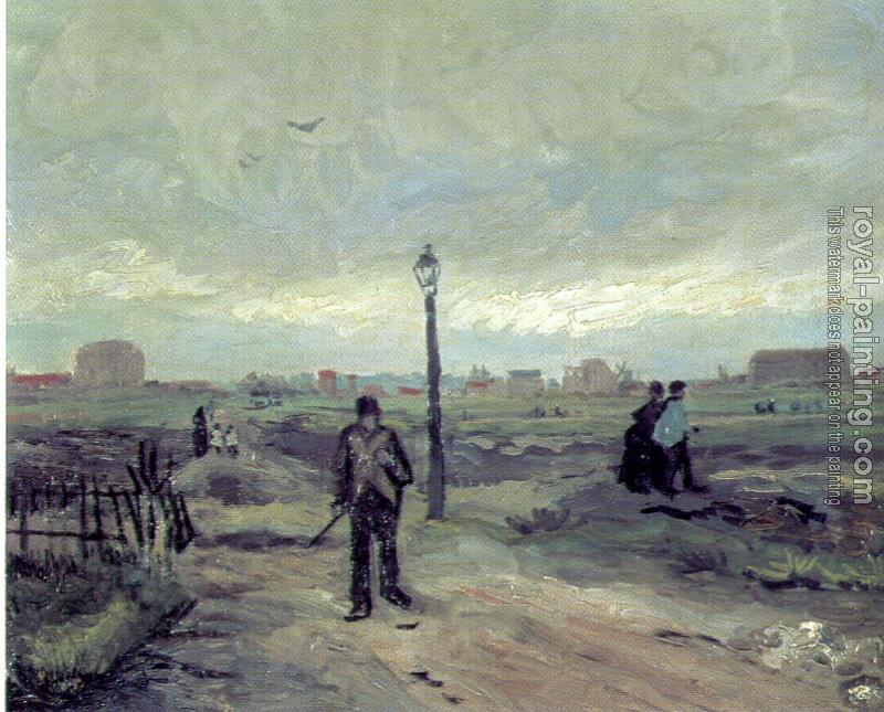 Vincent Van Gogh : A Suburb of Paris